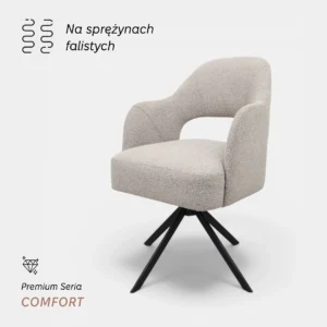 Krzesło obrotowe Dagny Comfort – elegancja i komfort w wersji premium