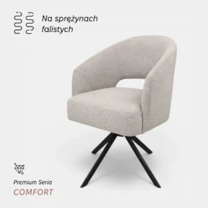 Como Comfort - premium krzesło na sprężynach falistych